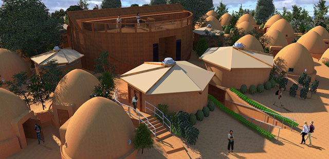 Earthbag Village, renders, Community as a Path to Meeting the Six Human Needs, One Community Weekly Progress Update #326