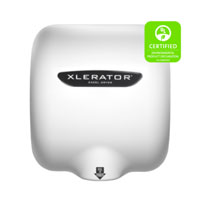 XLERATOR Hand Dryer, best hand dryers, most sustainable hand dryers, most eco-friendly hand dryers, low-energy hand dryers, green living, Highest Good housing, sustainable living, green hand dryers, eco-hand dryers, in-home hand dryers, commercial hand dryers, drying hands sustainably, hand drying ecologically, saving resources when drying hands