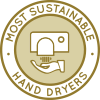 best hand dryers, most sustainable hand dryers, most eco-friendly hand dryers, low-energy hand dryers, green living, Highest Good housing, sustainable living, green hand dryers, eco-hand dryers, in-home hand dryers, commercial hand dryers, drying hands sustainably, hand drying ecologically, saving resources when drying hands