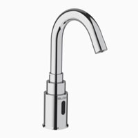 Sloan: SF-2200 (Code #: 3362153), water-saving faucets, energy-saving faucets, bathroom faucets, bathroom sink, eco-faucets, sustainable faucets, infrared sensor faucets, timer faucets, green faucets, LEED compliant faucets, Highest Good housing, sustainable bathrooms, bathroom spigot, One Community Global