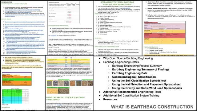 Earthbag Engineering, Ecologically Addressing Education, One Community Weekly Progress Update #345