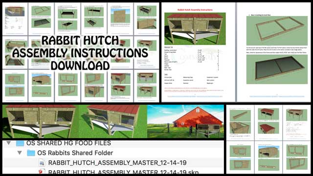 Rabbit Hutch Assembly Instructions, No-Waste Communities, One Community Weekly Progress Update #352