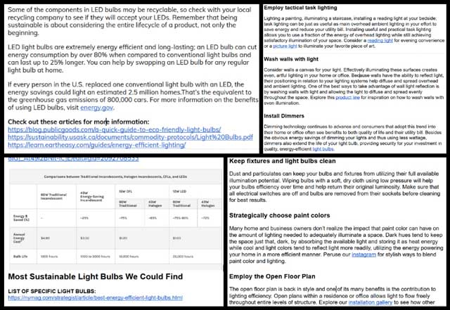 Most Sustainable Lightbulbs and Light Bulb Companies tutorial, Rebuilding Our World, One Community Weekly Progress Update #388