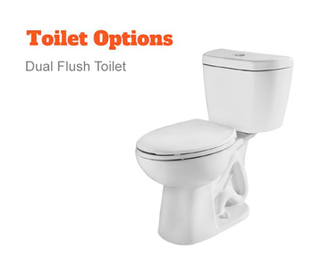Niagara Nano Dual Flush Toilet, Water-saving toilet, most sustainable toilet, eco-toilet