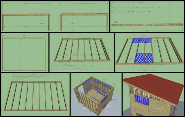 Chicken Coop Assembly document, Sustainable Eco-community Design, One Community Weekly Progress Update #449