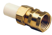 PVC to Brass Adapter