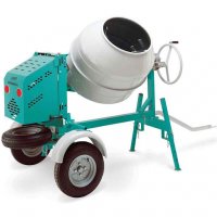portable concrete mixer