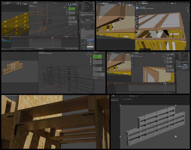 pallet furniture designs for the Duplicable City Center guest rooms, Ecologically Addressing Food, One Community Weekly Progress Update #454