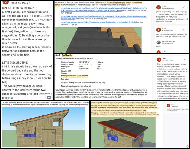 Chicken Coop Building Instruction, Thinking Beyond Climate Change, One Community Weekly Progress Update #473