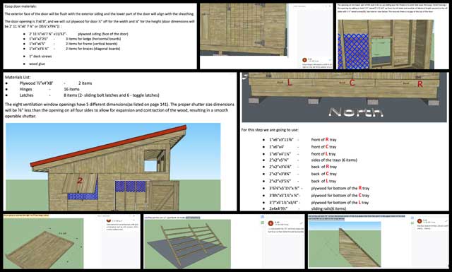 Chicken Coop Building Instruction, Abundance Through Sustainability, One Community Weekly Progress Update #476