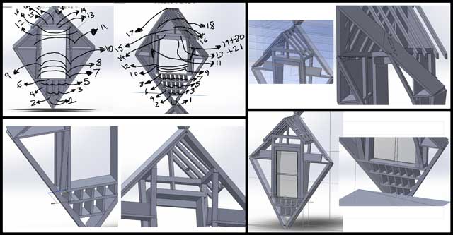 Duplicable City Center dormer window designs, Adaptable Solutions for Community Living, One Community Weekly Progress Update #484
