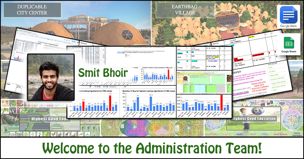 Smit Bhoir Administration Team
