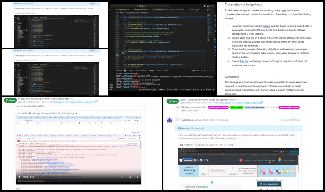 Badges Bugs, Highest Good Network, Holistic Community Creation, One Community Weekly Progress Update #571, disaster recovery protocols, pull request, coding, unit tests, software development, code review, team meetings, badge component, bug fixes