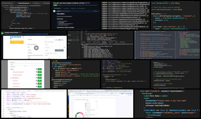Code Crafters Team, Highest Good Network, Creating the World That's Possible, One Community Weekly Progress Update 573, social architecture, construction processes, production processes, maintenance processes, unit testing, PR reviews, frontend utils, hardcoded permissions, Pull Request #2040, UserTeamProjectContainer component, test cases, deep copy, high-priority bug, ReportPeopleTableDetail component, weekly summary component, dummy data, make button more efficient, BMLogin component, D3 library, mouseover effect, mouseout effect, UI bug, creating a new role